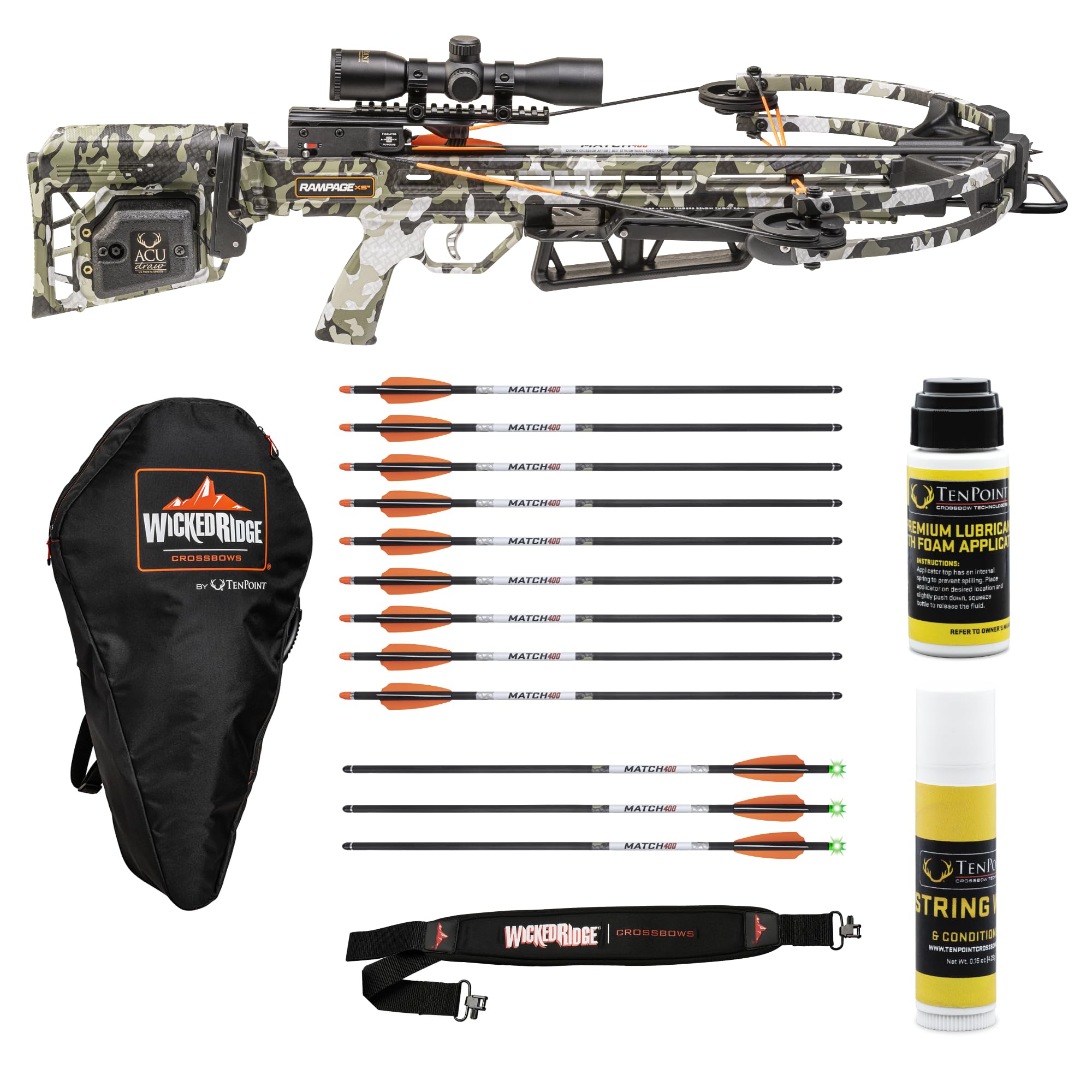 THE RAMPAGE - くう Wicked Ridge by TenPoint Rampage XS Crossbow 360 FPS with